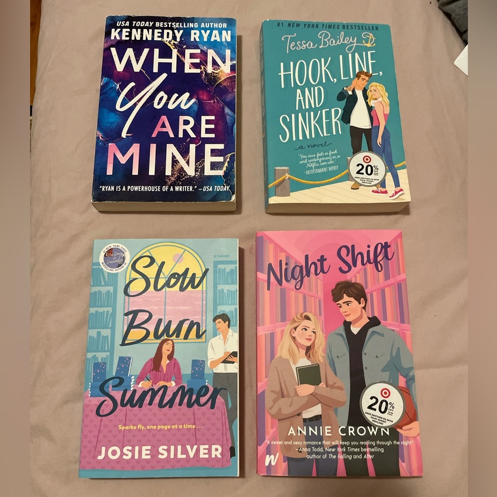 Four Romance Novels by Bestselling Authors